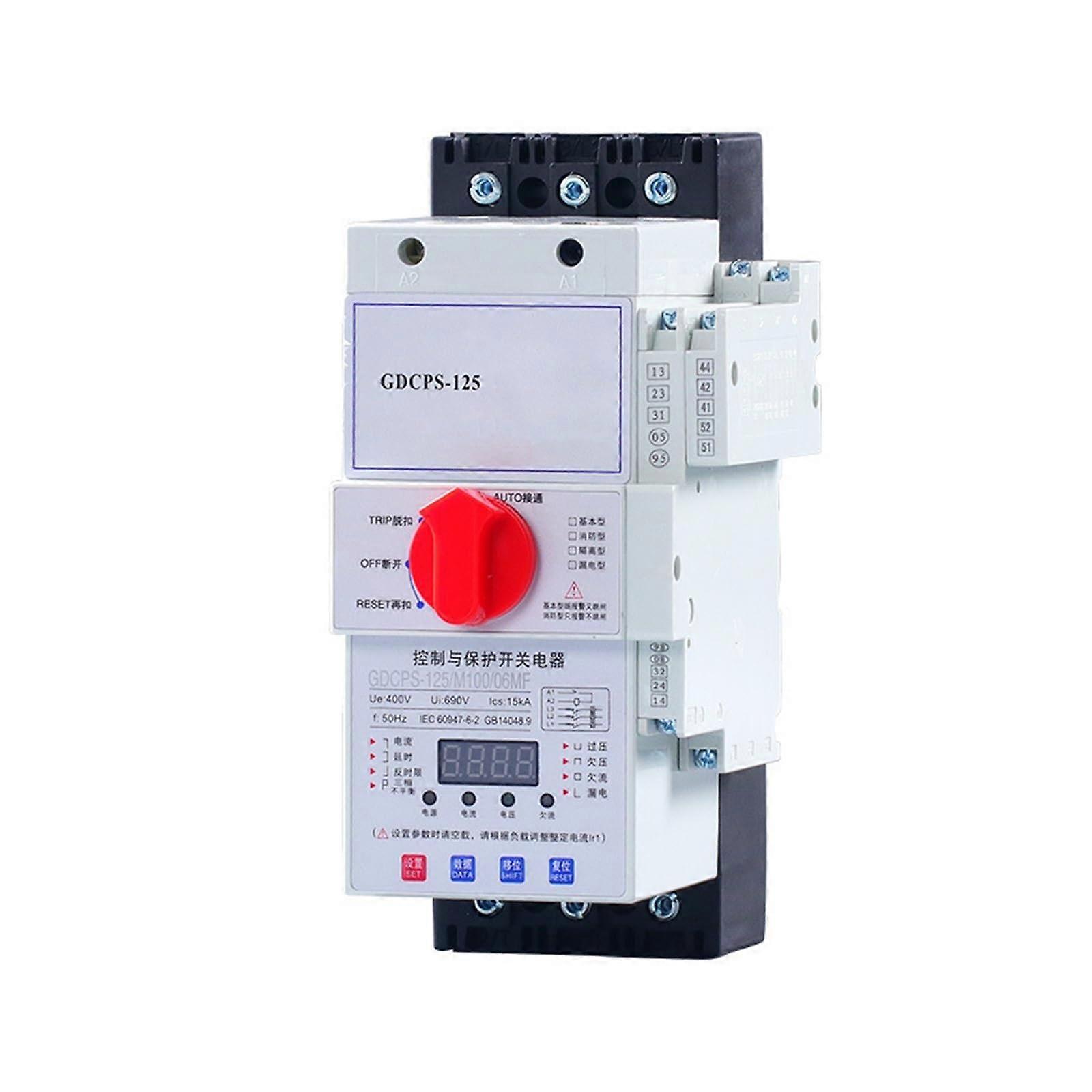 Control and Protection Switch CPS125 Fire Pump Motor Protector 20A Electrical Fire-Fighting Type Leakage Device