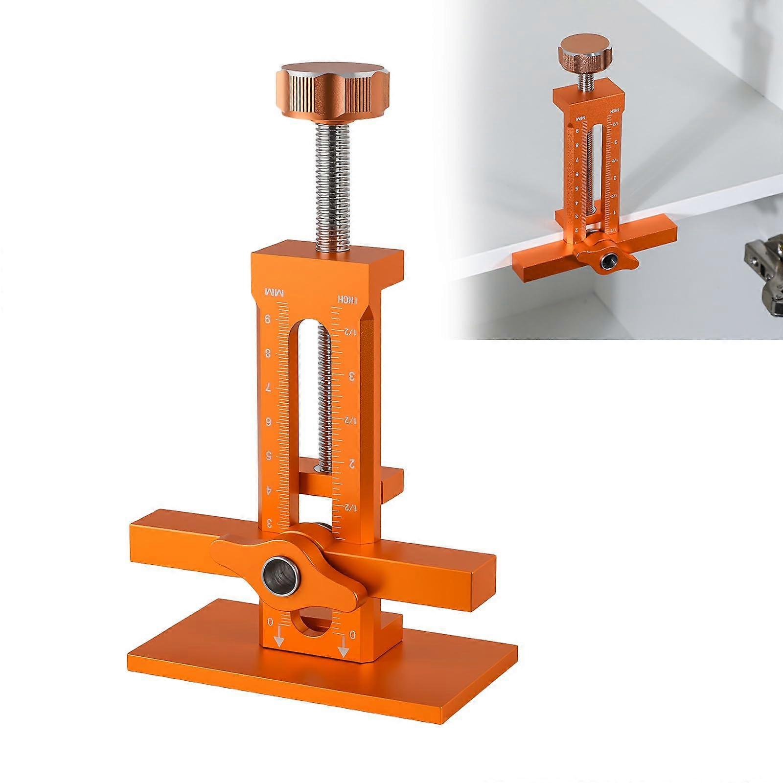 3in1 Cabinet Installation Jig with Adjustable Door Mount for Framed and Frameless Wall or Base Cabinets