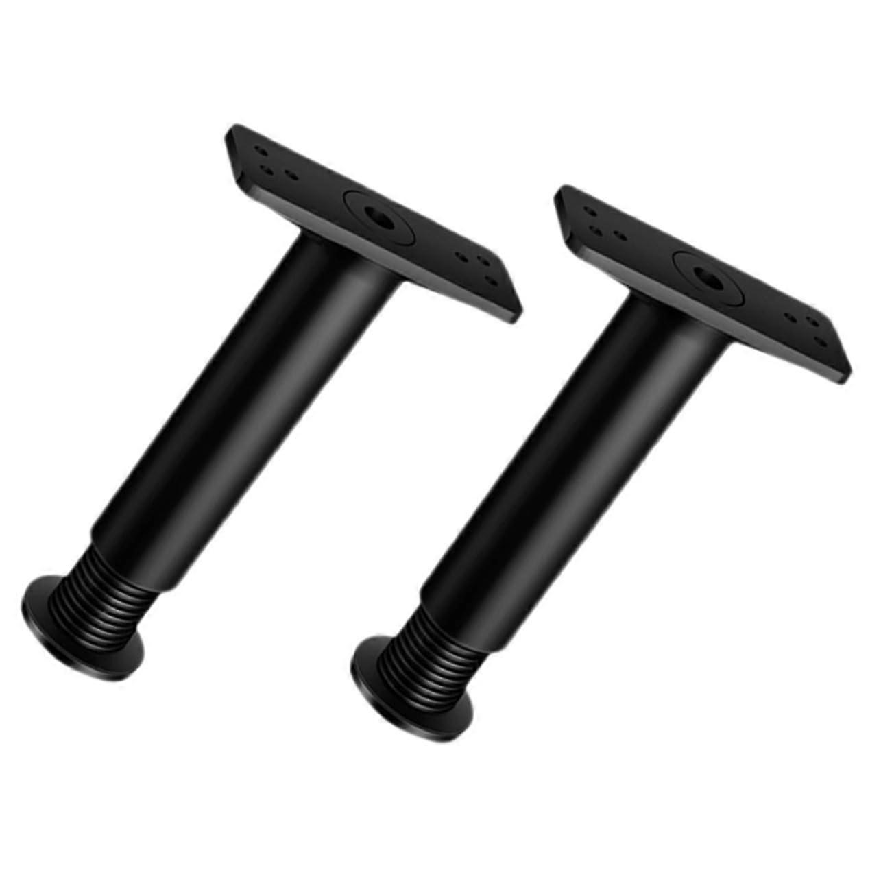 2pcs Adjustable Bed Frame Support Legs with Strong Load Capacity and Tool Installation