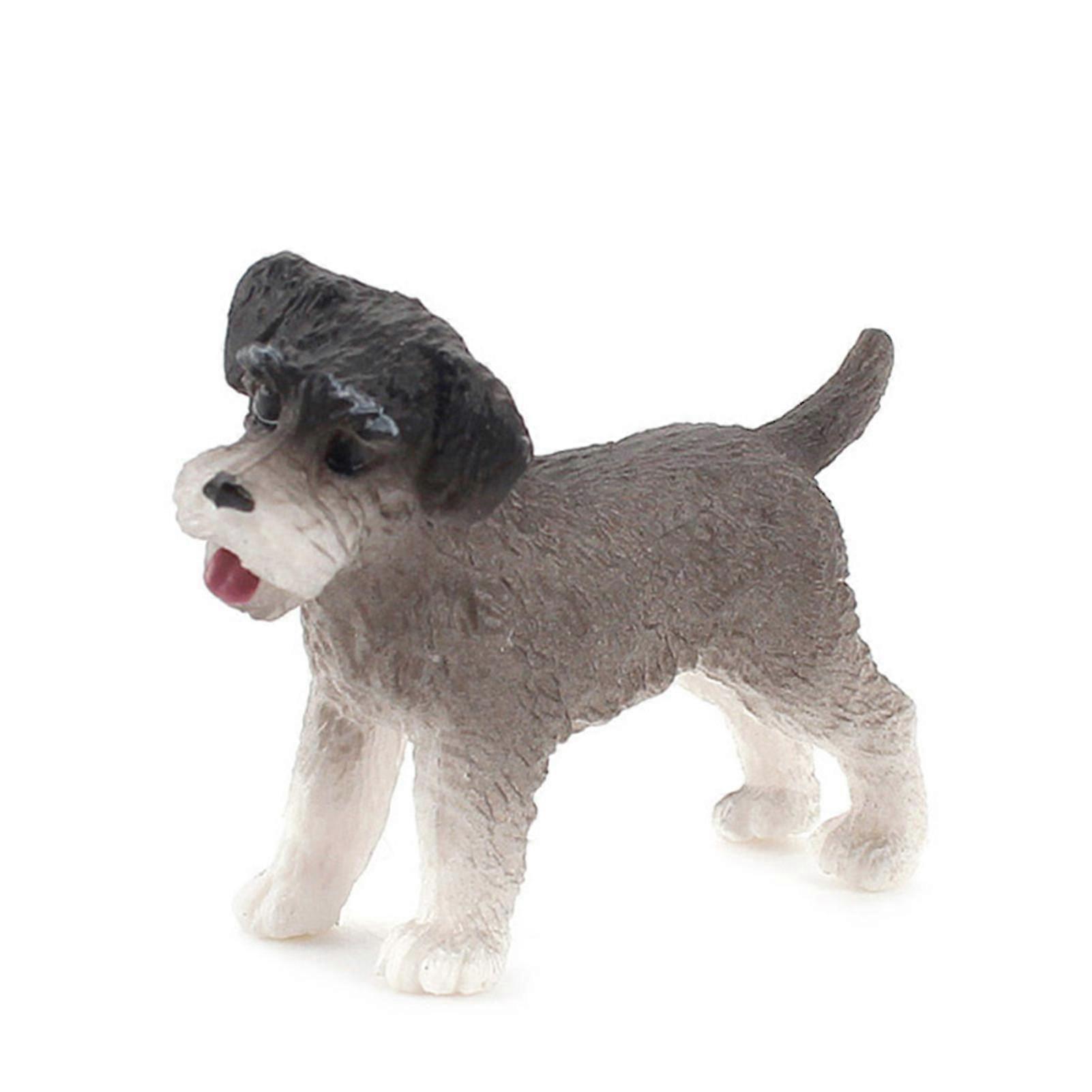 Dog Model Smell-less Solid Pvc Realistic Dog Figure For Home
