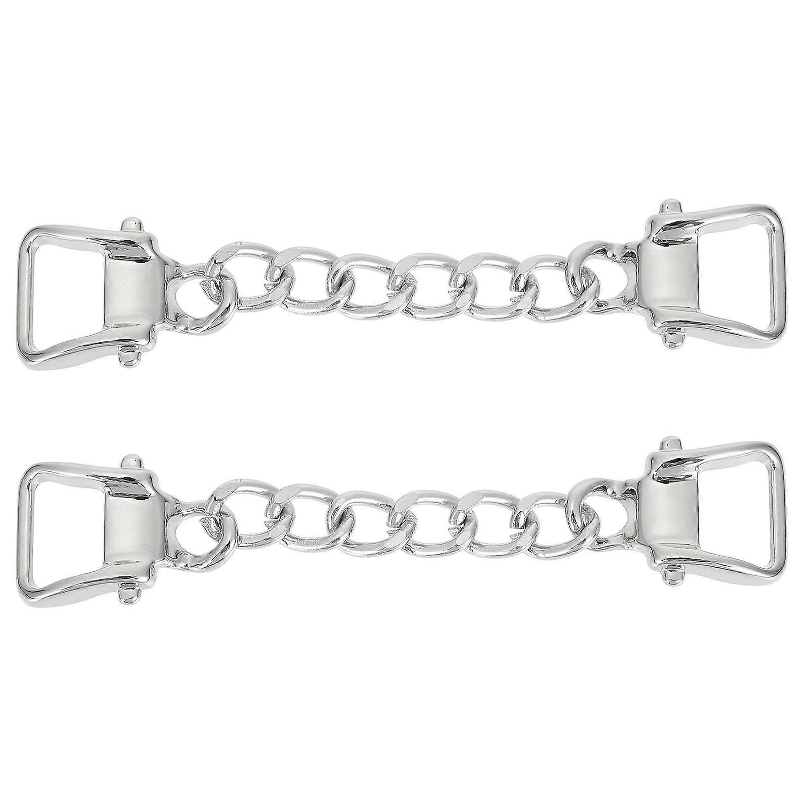 Alloy Handbag Clips for DIY Use with 2Pcs Lightweight Connecting Clasps