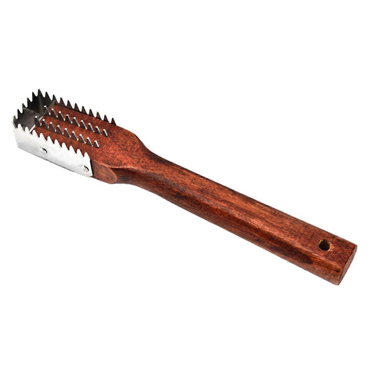 Fish Scale Remover with NonSlip Handle for Fast Scale Removal, Lightweight Fish Scaler Tool