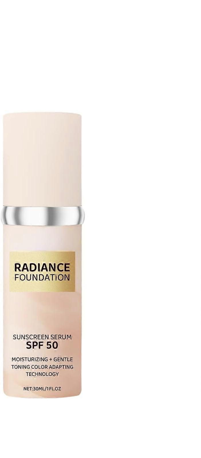 Tinted Sunscreen Foundation SPF 50 Sun Protection, Lightweight Hydrating OilControl Makeup