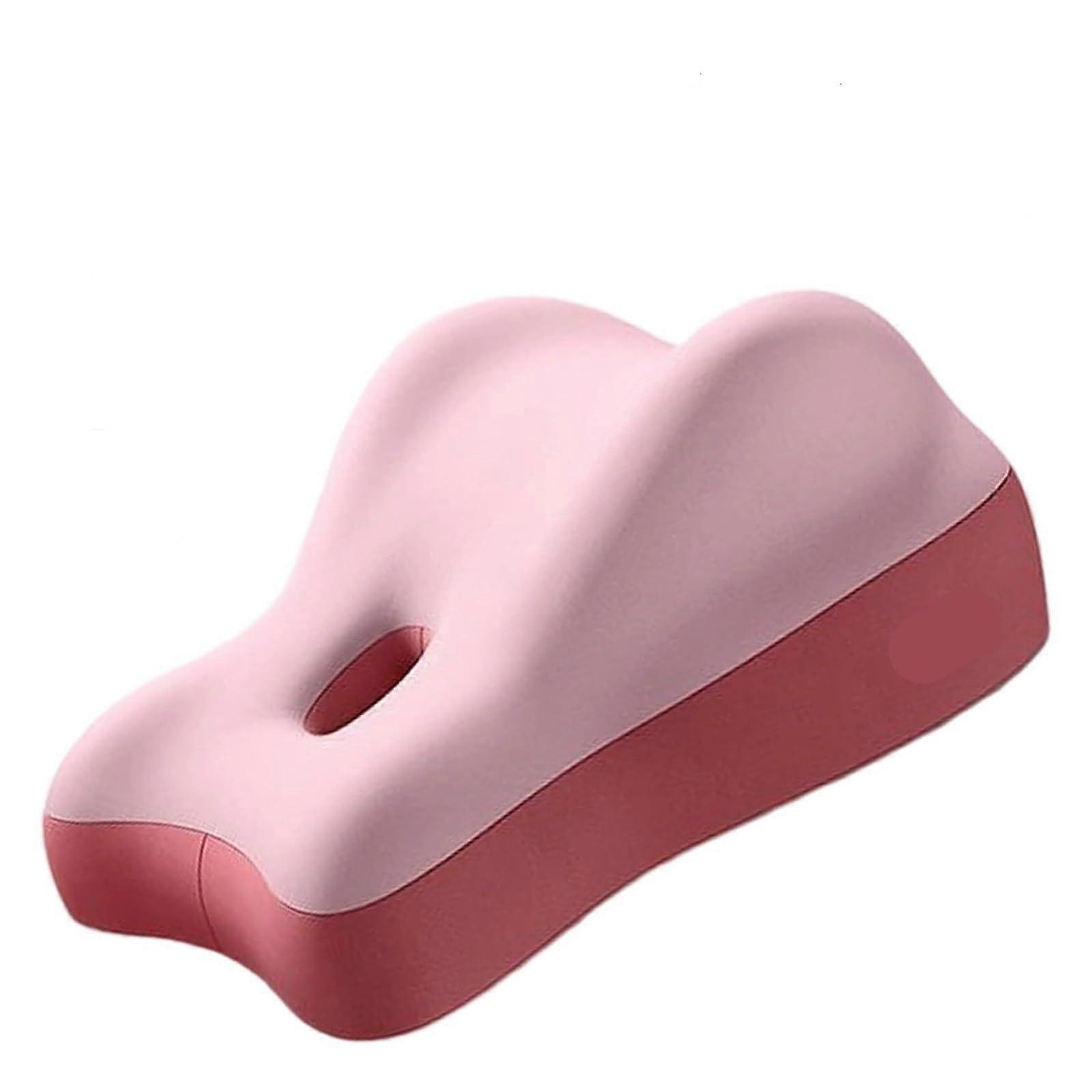 Couples Pillow with Ergonomic Wave Design,  Memory Foam Wedge for Bed and Waist Support