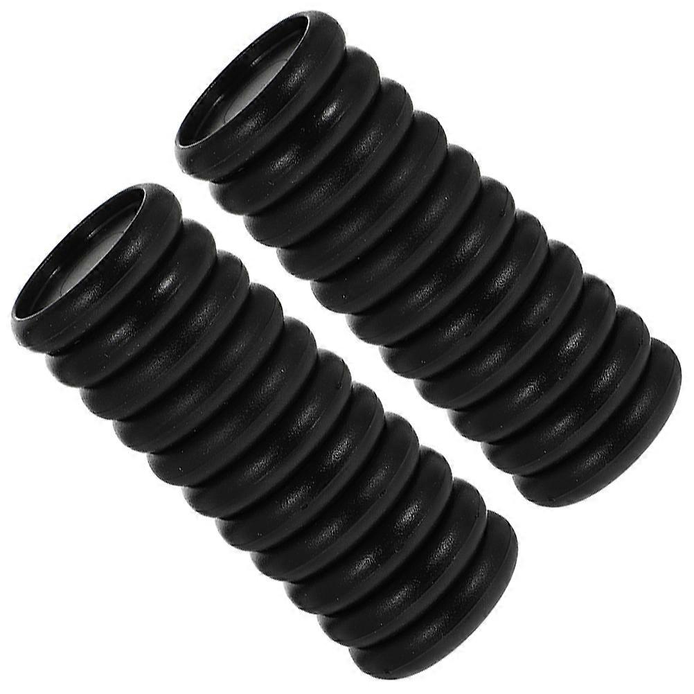 Binder Disc Plastic Binding Discs for Notebooks with 22Pcs Black