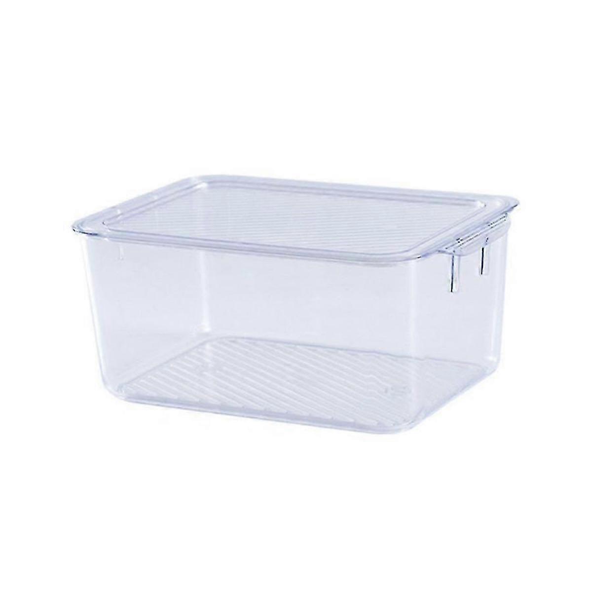 Kitchen Organizer EVA Storage Box with Lid for Fridge 2025