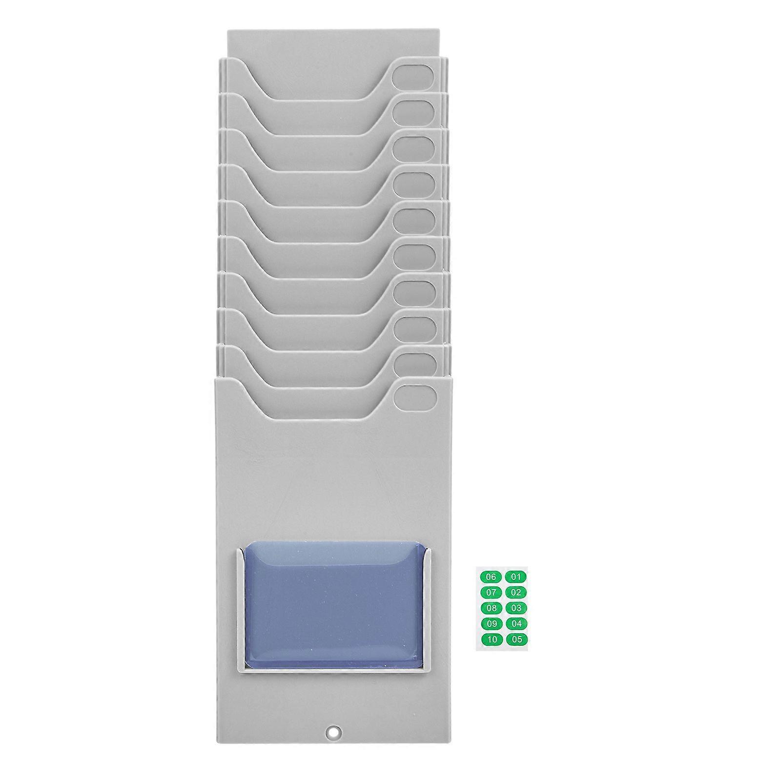 Zeitkartenständer Lagermaterialkartenständer Hängender Zeitkartenhalter Materialregal