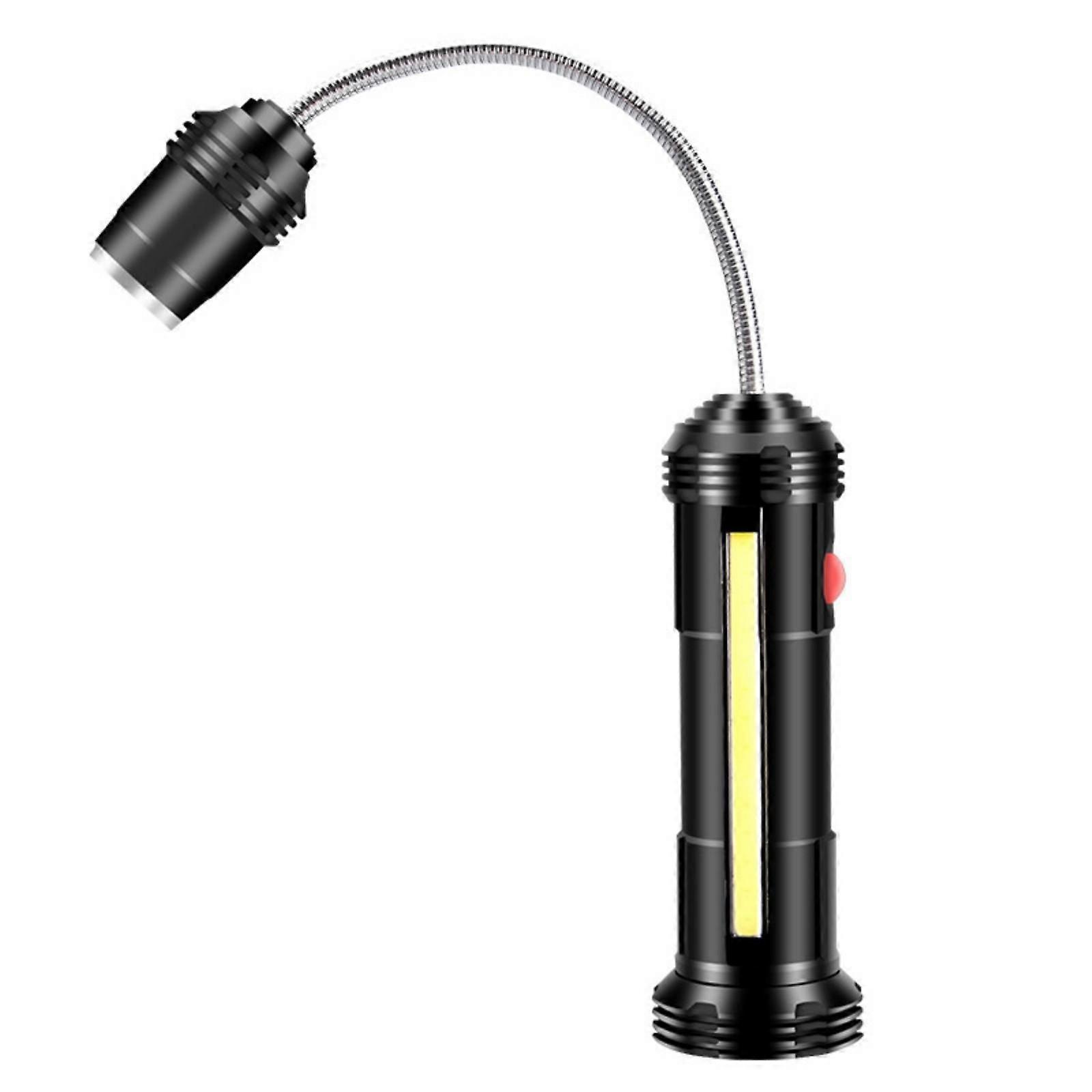 Multifunctional LED Light for Grilling Feature Magnetic Attachments Flexible Neck Rotatable Head and Side Light Multicolor