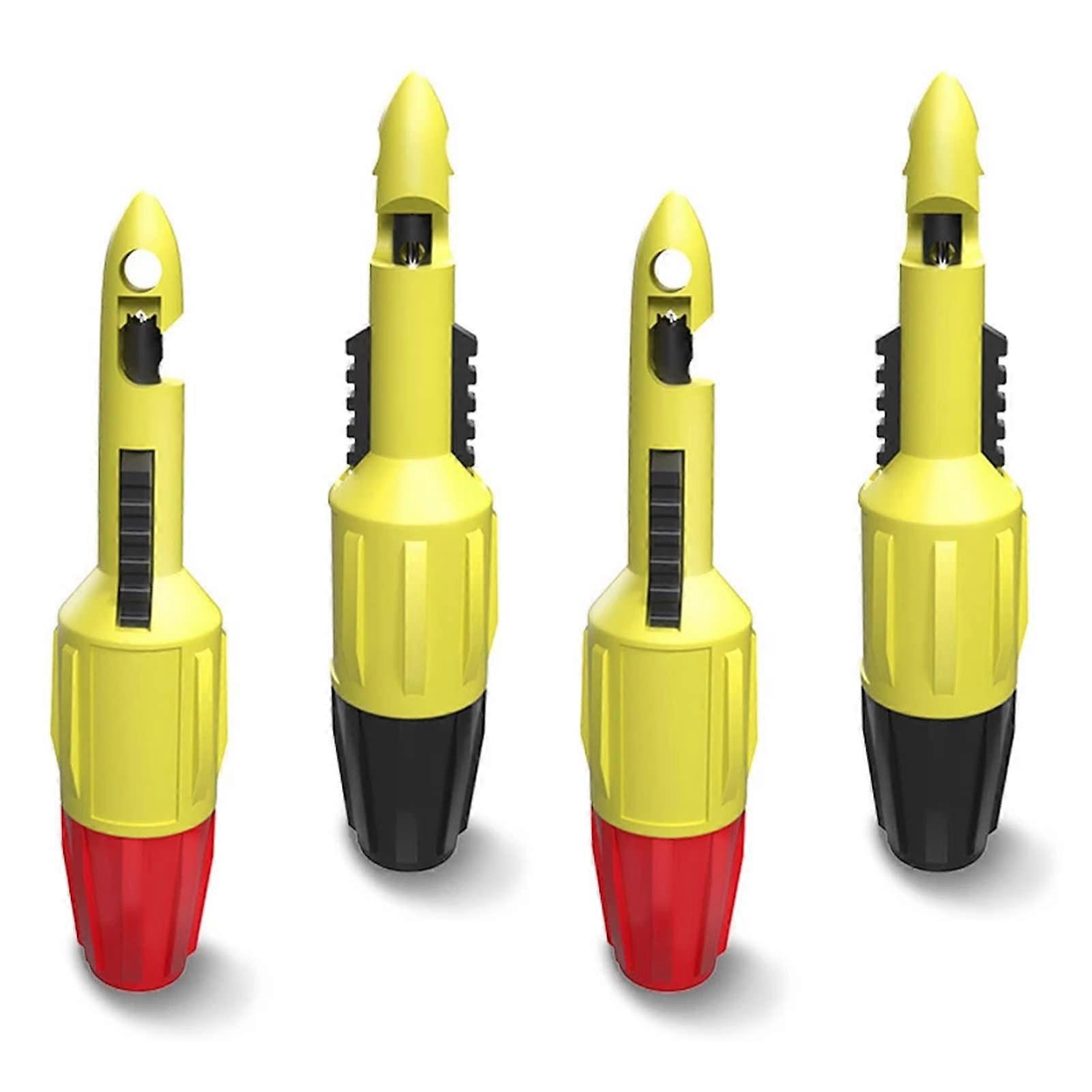 Wire Piercing Probe Clip Set for Multimeter Voltage Testing, No Stripping Required, 4 Pack
