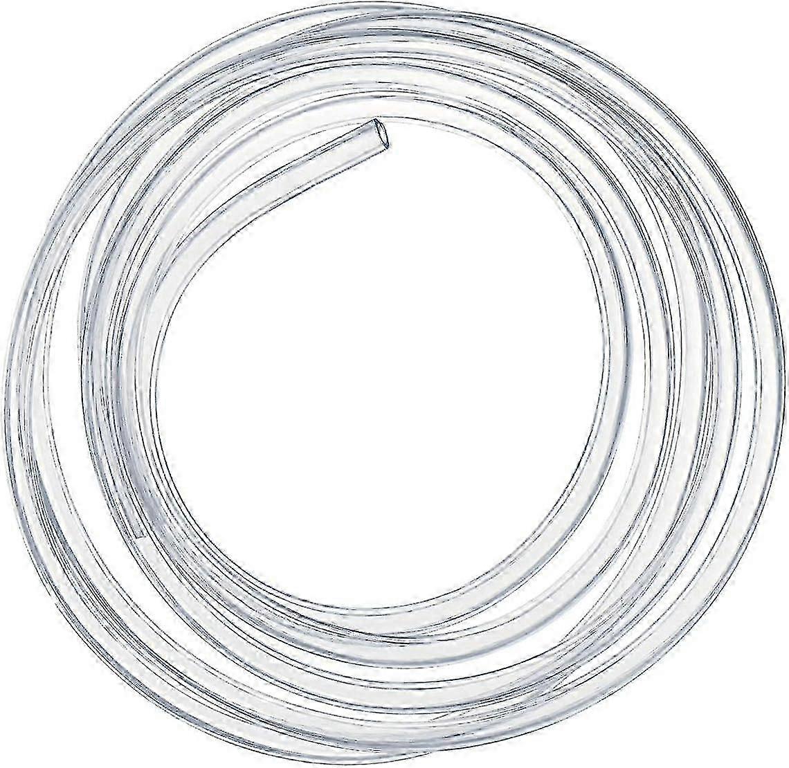 Transparent mjukt PVC-rör 5 meter, 4/6 mm flexibelt tryckrör
