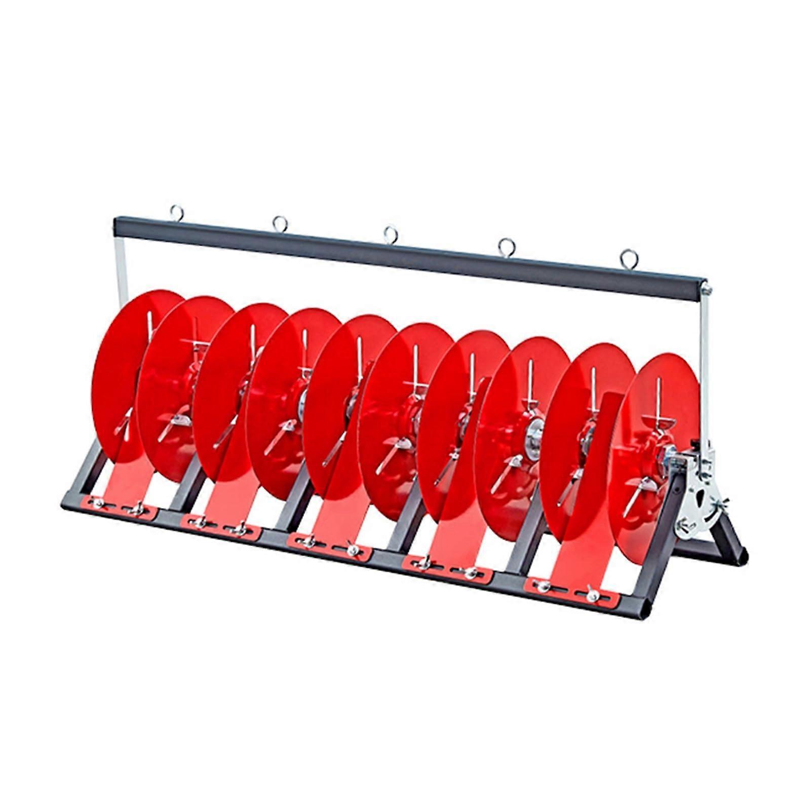 Heavy Duty Foldable Wire Spool Rack for Workshop and Industrial Use, 220Lbs Capacity