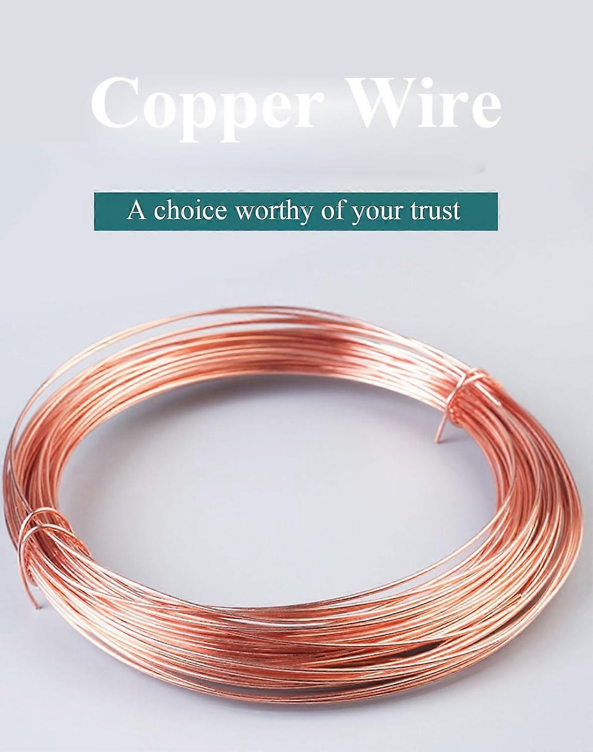 4.5mm Solid Copper Wire 1kg for Jewelry Making and Electrical Crafts,  Conductivity