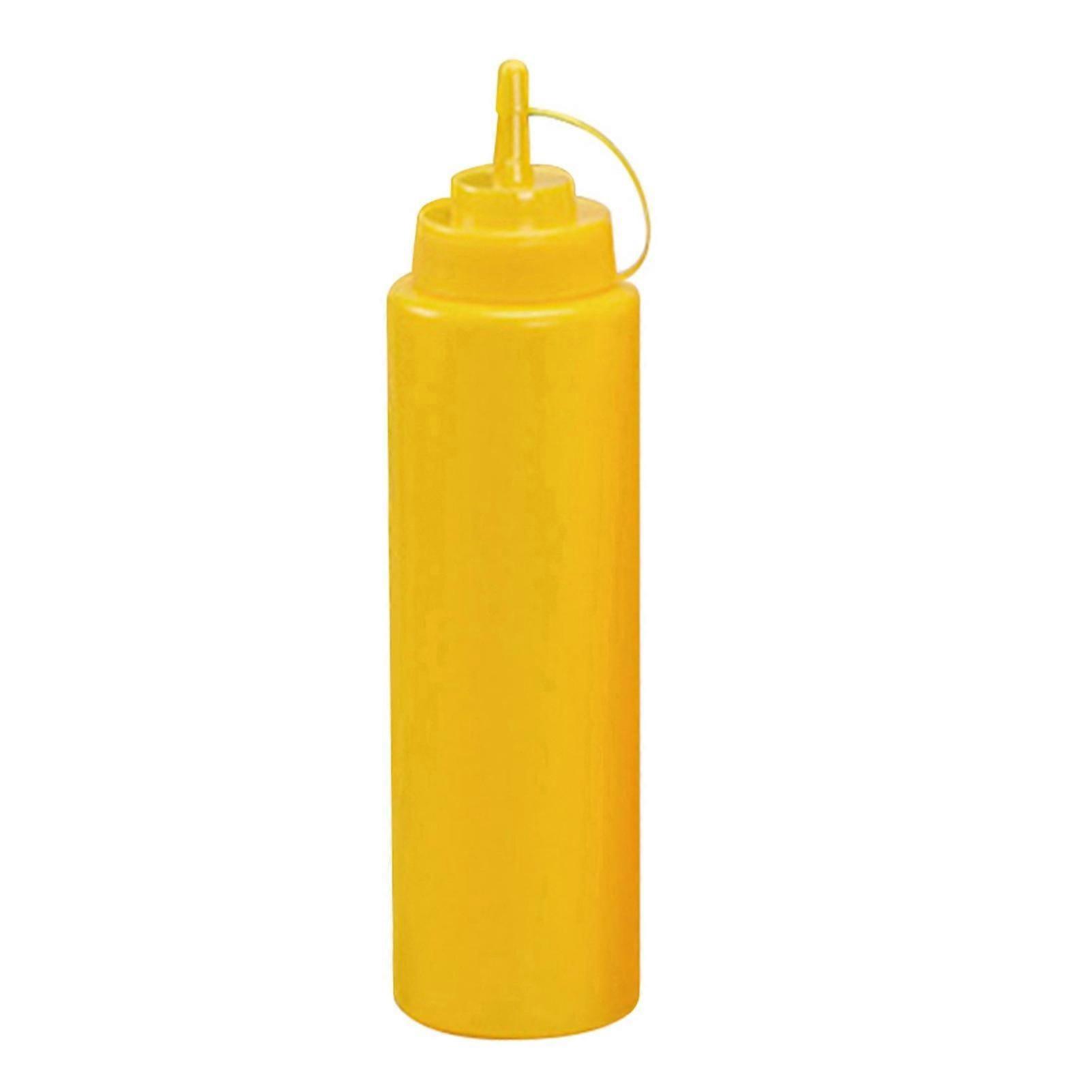 Squeeze Bottle Lightweight PE Plastic Dustproof Kitchen Squeeze Bottle for Condiments