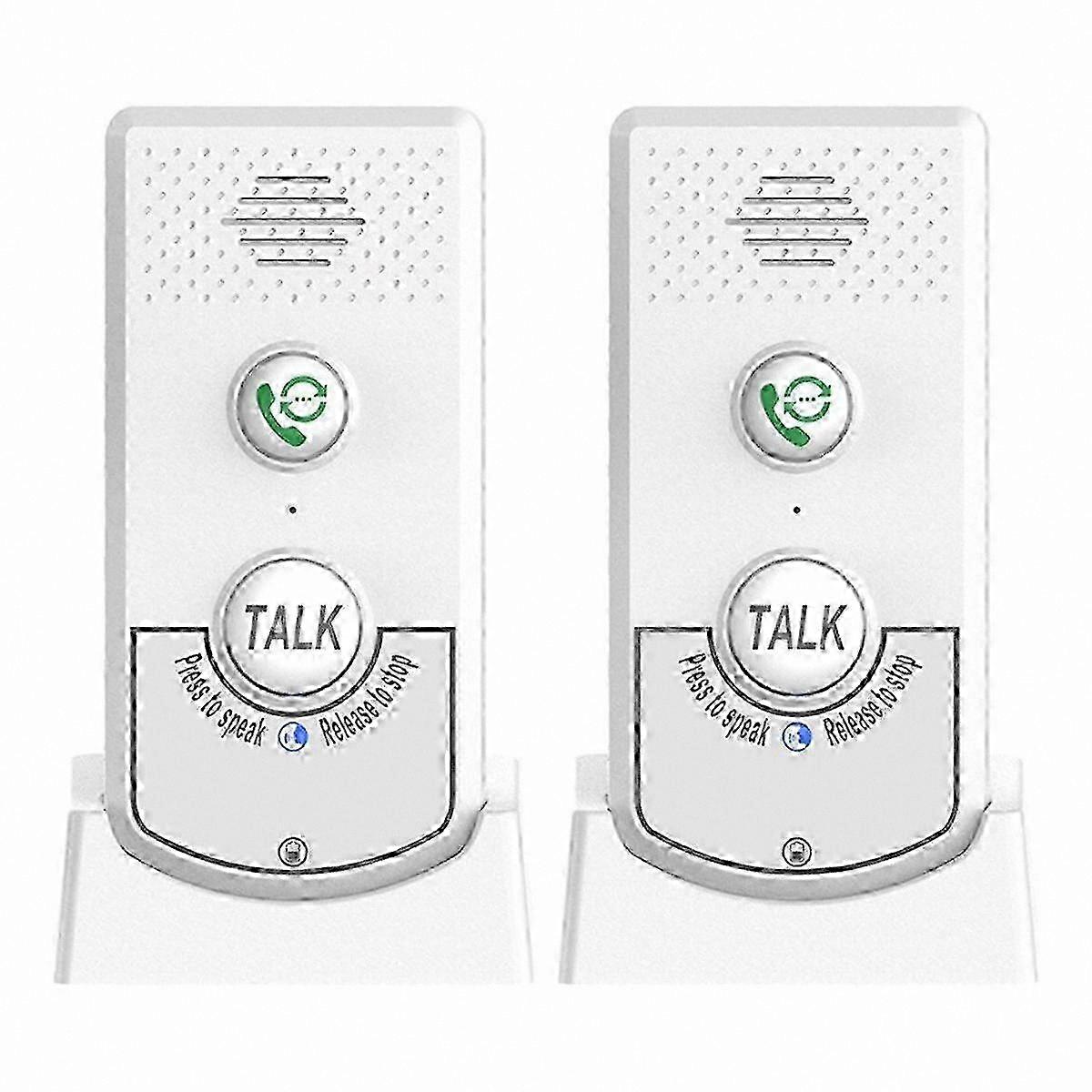 Long Range Wireless Intercom for Home, Two-Way Voice Caller for Elderly