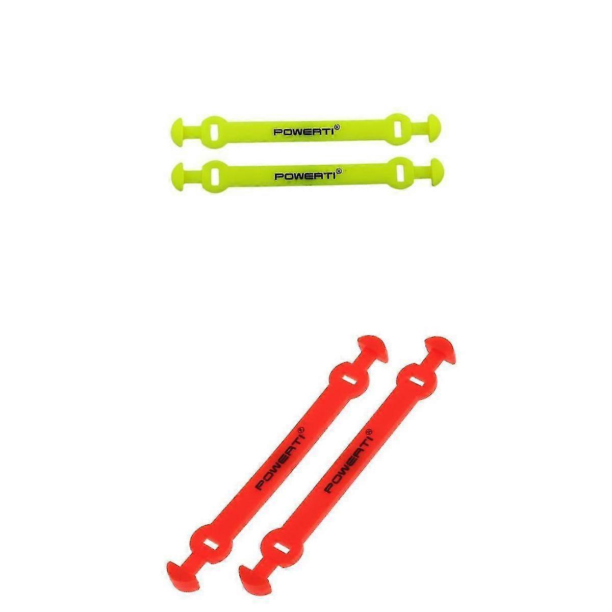 4-Pack Tennis Squash Racket Vibration Dampeners Shock Absorber Red Yellow