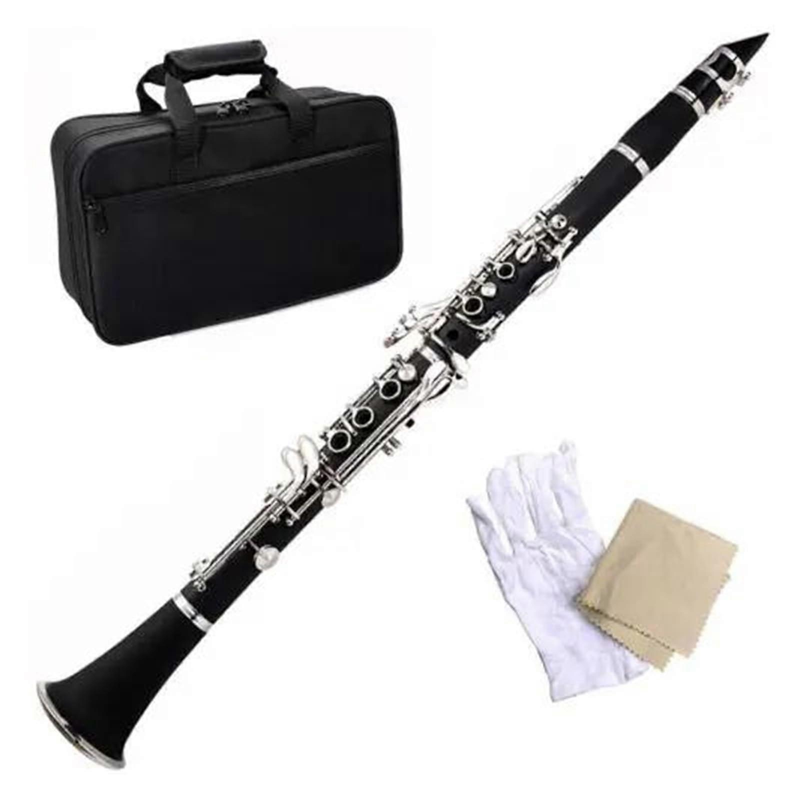 Professional Bb Clarinet for Students and Adults, Consistent Tone Projection, Responsive Key Action