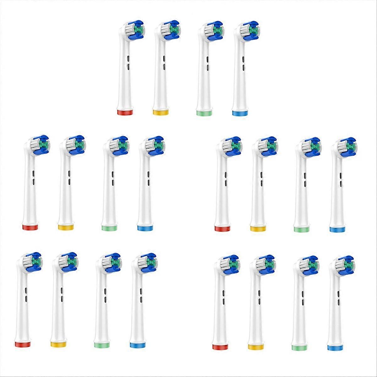 20PCS Replacement Brush Heads Compatible with Electric Toothbrush