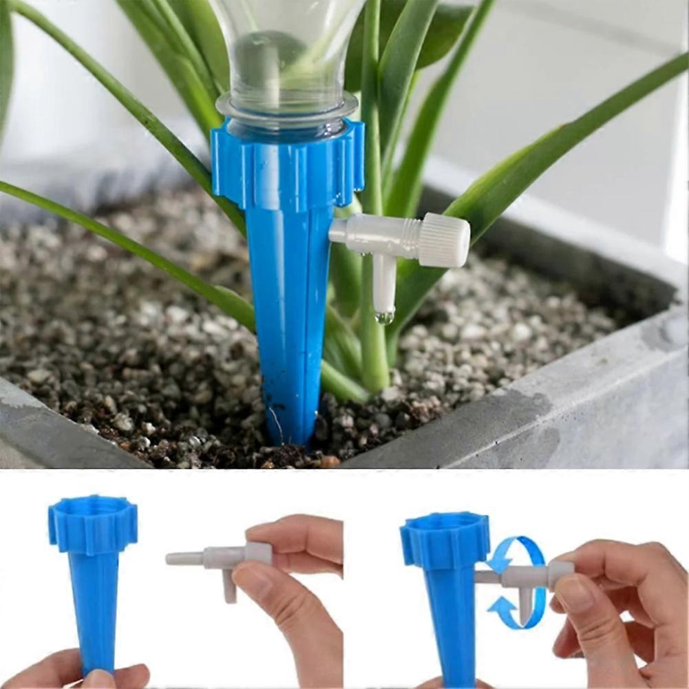 Adjustable Dripper Automatic Watering Kit Automatic Drip Irrigation System Kit Plant Watering Device Blue