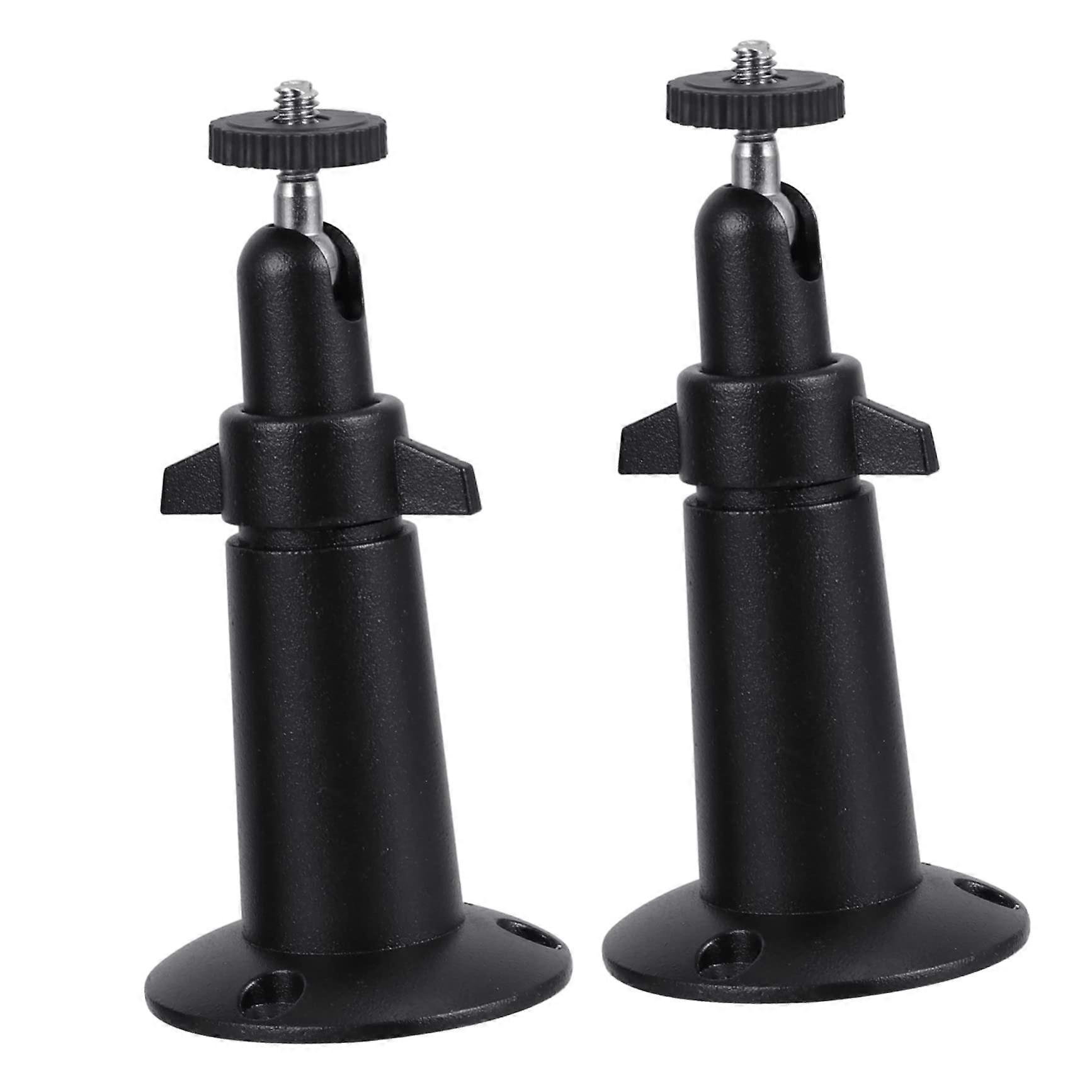 Security Camera Mount 2pcs Adjustable Aluminum Ceiling Wall Bracket with Secure Angle Lock