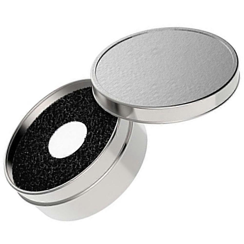 Clear Cosmetic Brush Cleaner Sponge for Makeup Brush Cleaning Silver