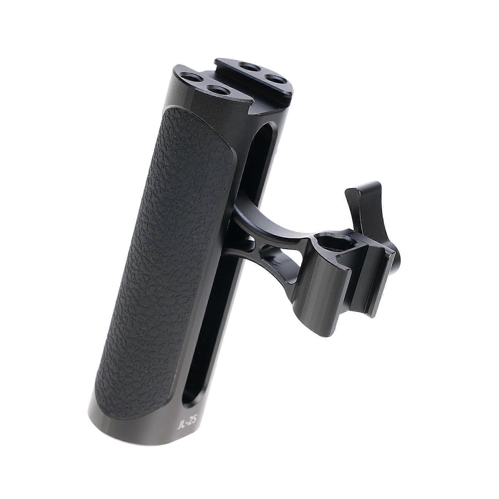 Camera Cage Handle with 360° Rotating Quick Release Grip, Aluminum Side Handle for Camera Rig