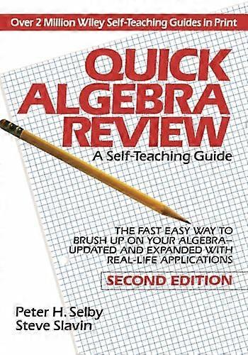 Recensione di Algebra rapido (Wiley SelfTeaching guide)