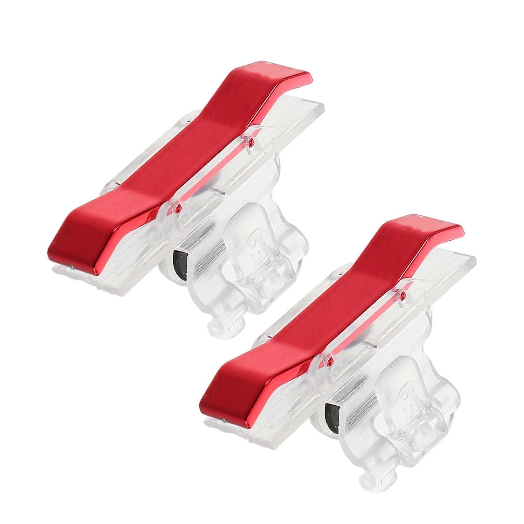 1 Pair Mobile Game Trigger Replacement with  Sensitivity and Ergonomic Grip for Universal Gaming Sessions