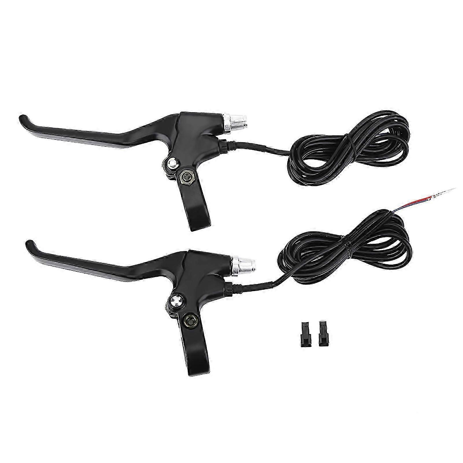 Durable 2-Wire Left & Right E-Bike Electric Brake Lever Replacement Pair