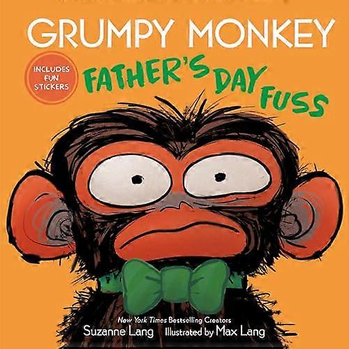 Grumpy Monkey Fathers Day Fuss Includes Fun Stickers