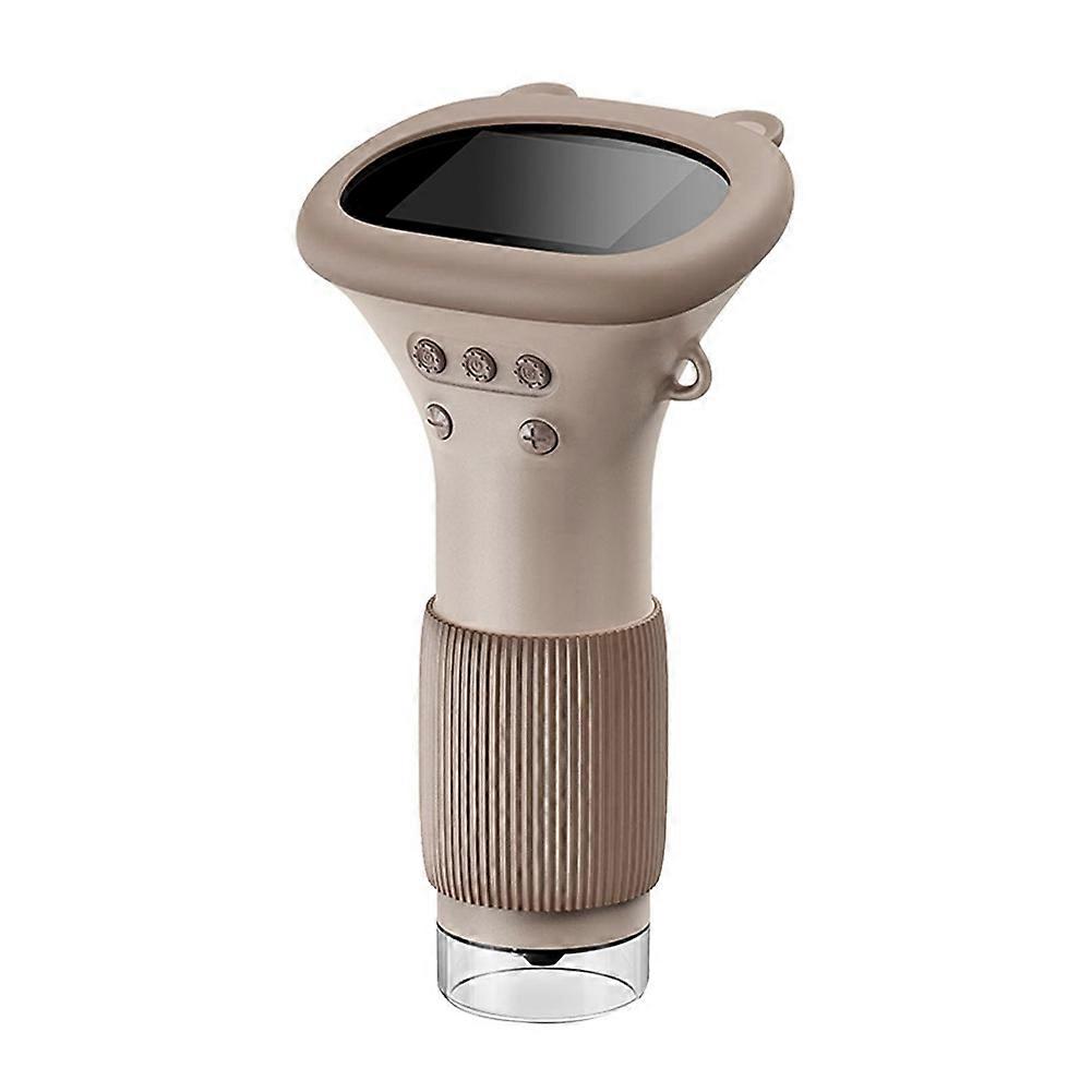 Mini Children Electron Microscope Pocket for with 8 LEDs Digital Adjustment Button