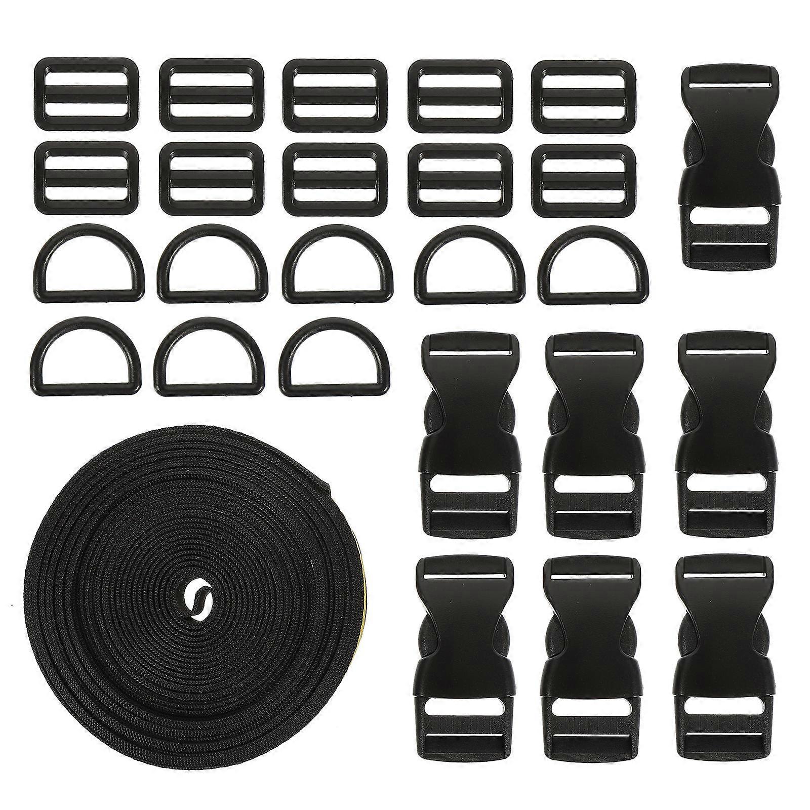 Multi-Function Luggage Belt Adjustable Buckle Strap 1Set for Fixing Use