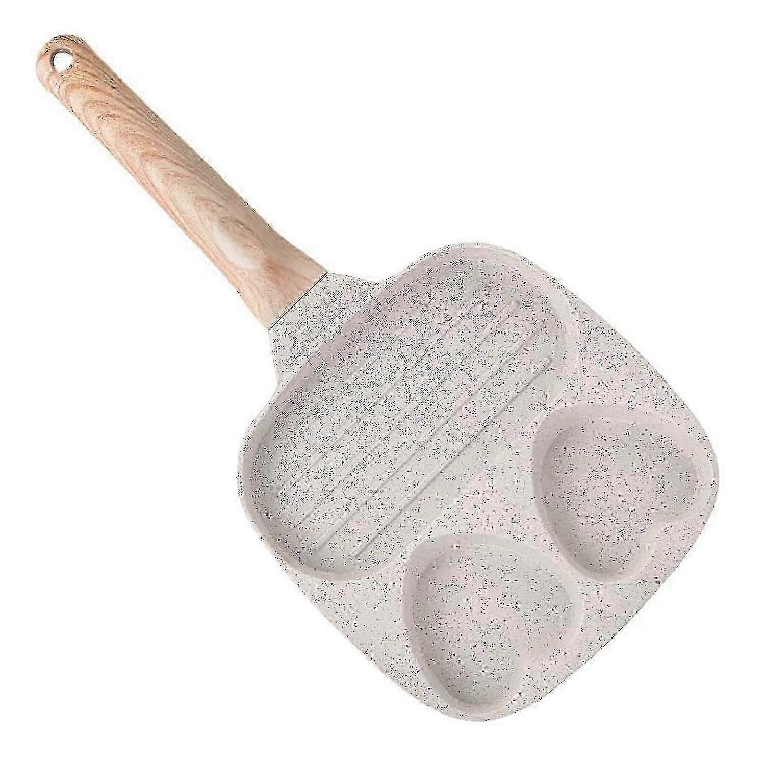Versatile Egg Cooking Pan for Preparing Various Breakfast Items, Measures 19cm x 38.5cm for Efficient Cooking