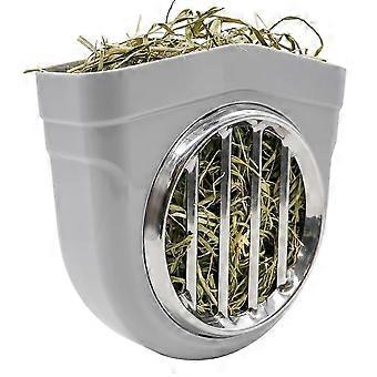 Small Animal Hay Feeder, Chew-Proof , Grid Alfalfa Rack for Rabbit Bunny Guinea Pig Chinchilla Cage Hutch Crat JH2