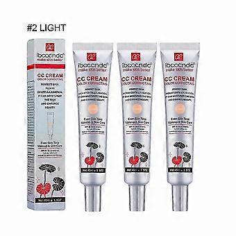 1-3X CC Cream mit Centella Asiatica, farbkorrigierende CC Cream, leichte Haut, dbIAOS