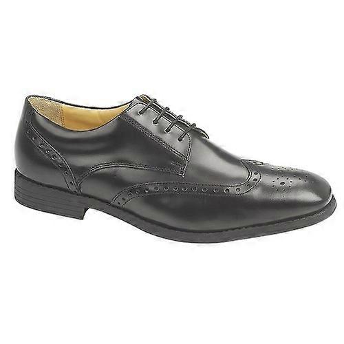 Tredflex Mens Leather High Shine Brogues
