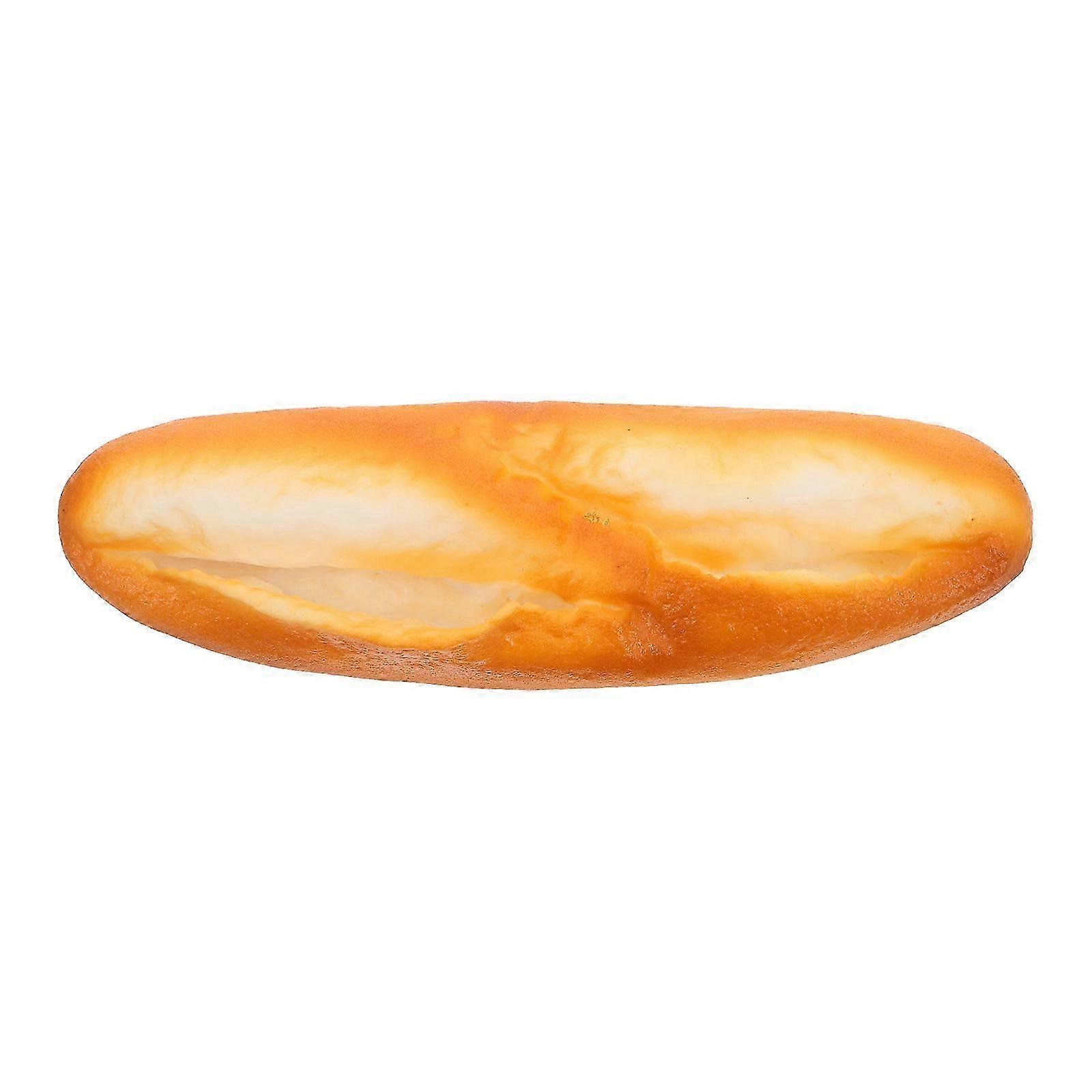 Simulation Bread Model Artificial Bread Model for Playing Orange PU
