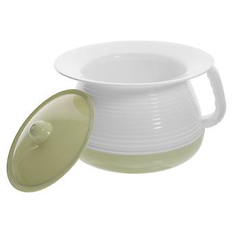1 Set Kunststoff Spittoon Bequeme Toilette Portable Spittoon Praktische Kammer Topf