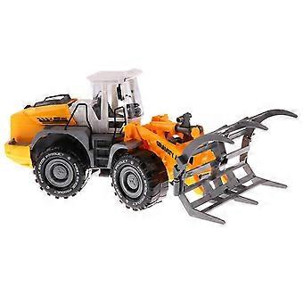 1/22 Friction-Powered Timber Grab Excavator Construction Toy for Boys & Girls