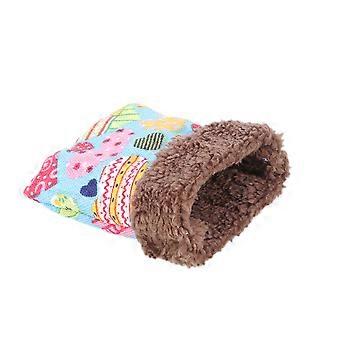 Small Animal Bed Sleep Bag for Hamster and Squirrel Winter Use