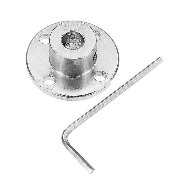 7Mm Flange Coupling Steel Rigid Flange Plate Shaft Connector Optical Axis Support Fixed Seat