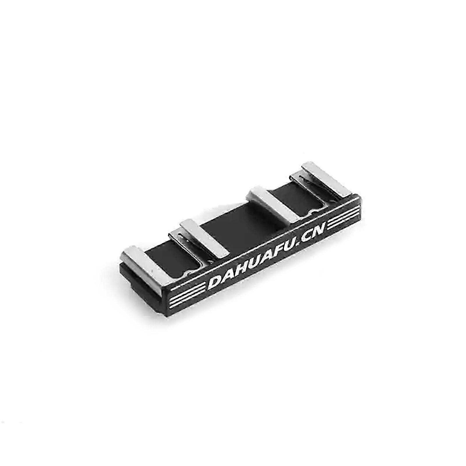Double Cold Shoe Adapter One to Two Camera Coldshoe