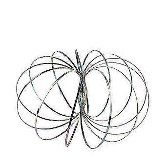 Magischer Flow-Ring, 3D-Federmetall-Stressabbau-Spielzeug für Kinder und Erwachsene