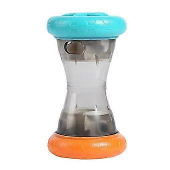 Dog Treat Dispenser Dumbbell Shape for Mental Stimulation & Play