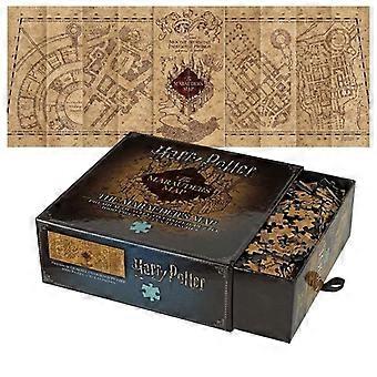 Noble Collection - Harry Potter - Le puzzle de couverture de la carte du Maraudeur