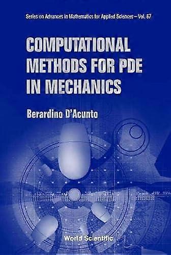 Comp Methods Pde Mech W Cd - D'ACUNTO BERARDINO