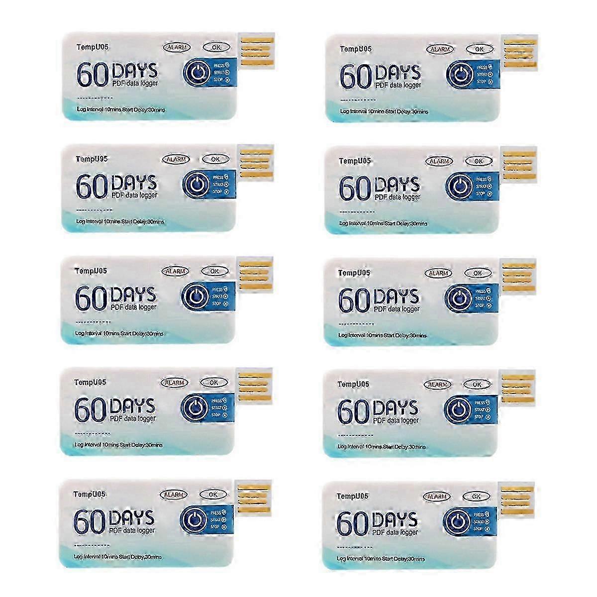 10 Pcs/Lot TempU05 Temperature Data Logger good quality