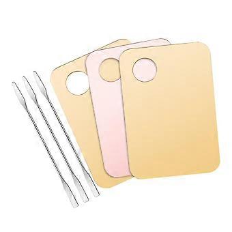 Makeup Mixing Palette Set with Blending Spatula for Custom Shade Blending