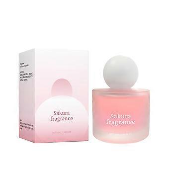 Cherry Blossom Perfume 50ml Travel Size Long Lasting Floral Body Mist Alcohol-Free Formula