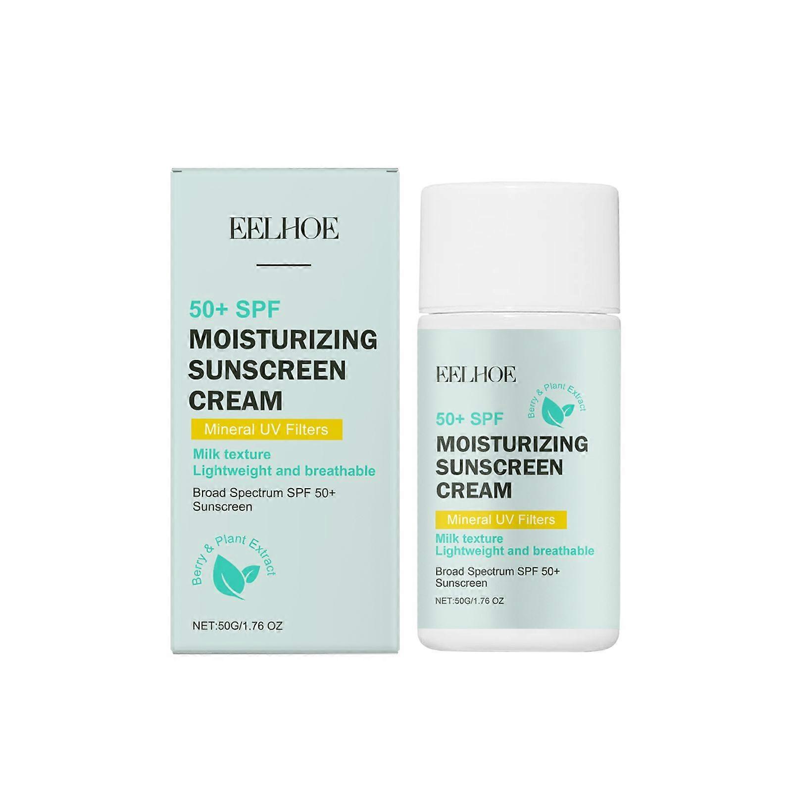 EELHOE Moisturizing Sunscreen SPF, Lightweight Broad Spectrum