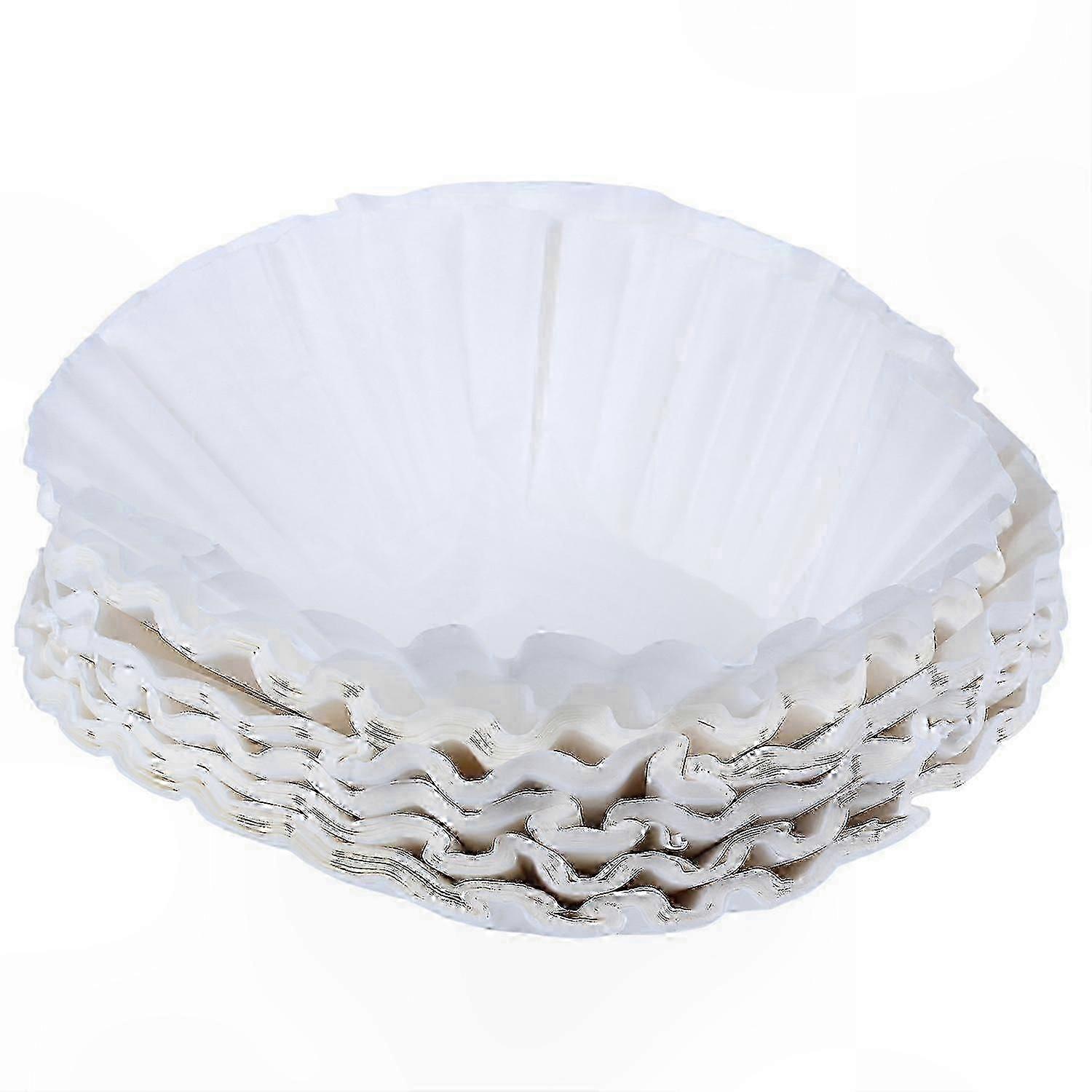 500 Count 25cm White Coffee Filter Papers compatible withCommercial Use